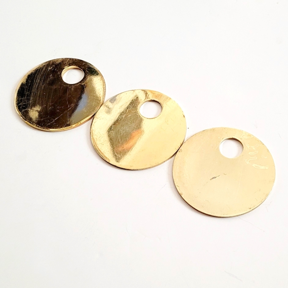 3pk metal paper weights